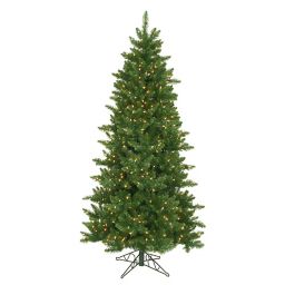 Northlight 10-Foot Pre-Lit Slim Eastern Pine Artificial Christmas Tree with Clear Lights