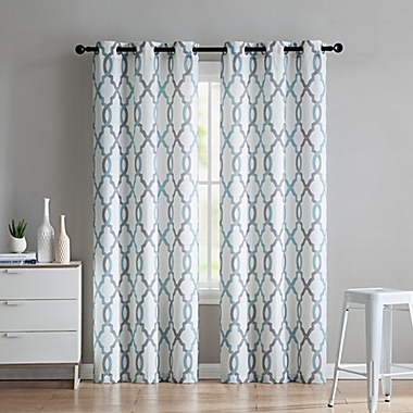 VCNY Home Caldwell Grommet Window Curtain Panels (Set of 2). View a larger version of this product image.