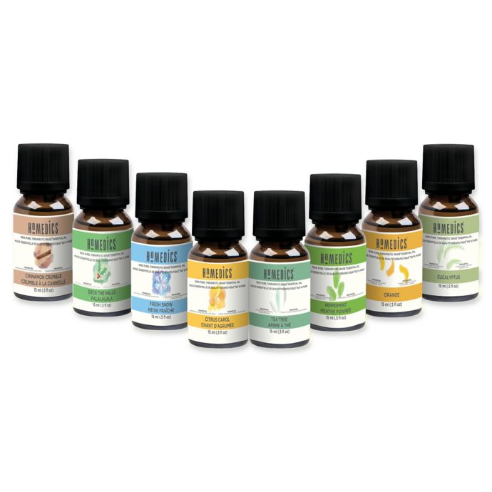 HoMedics® Essential Oil Gift Set with 8 Oils Bed Bath and Beyond Canada
