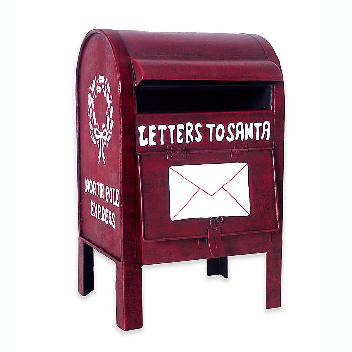 letters to santa mailbox clipart