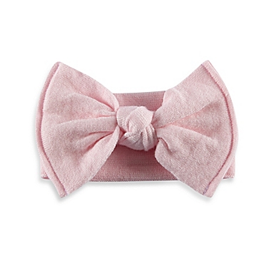NYGB Bow Headband in Pink. View a larger version of this product image.