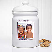 Picture Perfect 1-Photo Multicolor Cookie Jar