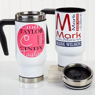 Personally Yours 14 oz. Commuter Travel Mug. View a larger version of this product image.