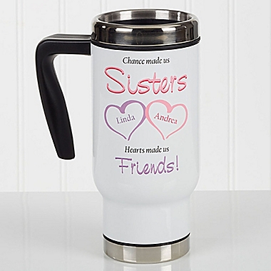 My Sister, My Friend 14 oz. Commuter Travel Mug. View a larger version of this product image.