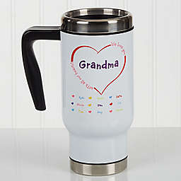 All Our Hearts 14 oz. Commuter Travel Mug