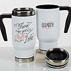 Alternate image 0 for Daily Cup of Inspiration 14 oz. Travel Mug in White