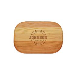 Carved Solutions Sports Bar & Grill 10-Inch x 7-Inch Everyday Board