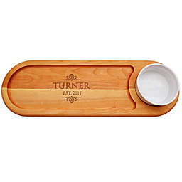 Carved Solutions Turner 21-Inch x 7-Inch Everyday Dip & Serve Board
