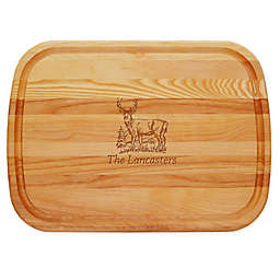Carved Solutions Deer 21-Inch x 15-Inch Everyday Board