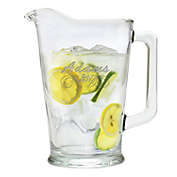 Carved Solutions Adams Clear Glass Pitcher