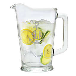 Carved Solutions Anchor Glass Pitcher