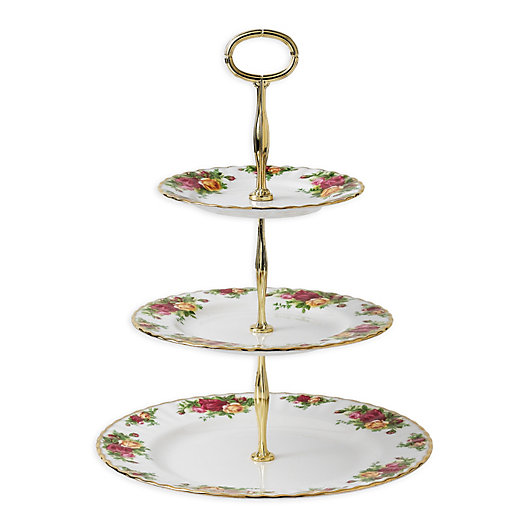 2/3 Tier Cake Plate Stand Flower Handle Fitting Hardware Rod Plate Wedding P*CA