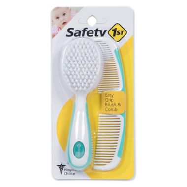 Safety 1st&reg; Easy Grip Brush and Comb Set in Green. View a larger version of this product image.