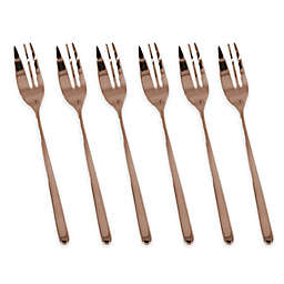 Mepra Linea Bronze Dessert Forks (Set of 6)