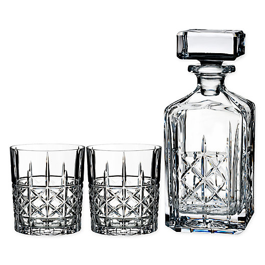 Alternate image 1 for Marquis® by Waterford Brady 3-Piece Decanter Set