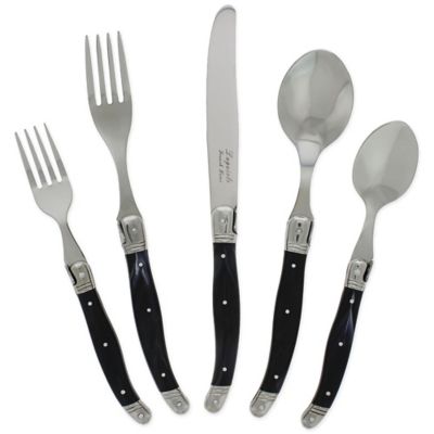 Featured image of post Black Flatware Canada : Get the bold modern and traditional flatware on credit that you we&#039;re looking for!