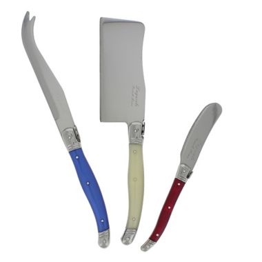 Laguiole&reg; by French Home 3-Piece Cheese Knives. View a larger version of this product image.