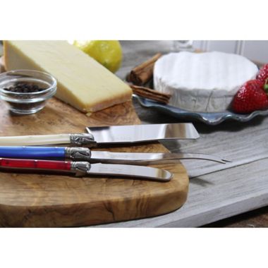 Laguiole&reg; by French Home 3-Piece Cheese Knives. View a larger version of this product image.