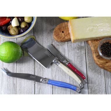 Laguiole&reg; by French Home 3-Piece Cheese Knives. View a larger version of this product image.