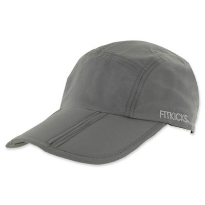 folding brim baseball cap