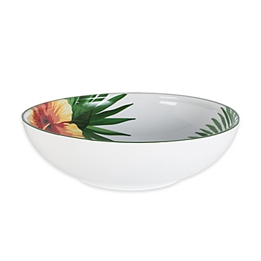 Everyday White&reg; by Fitz and Floyd&reg; Tropical Pasta Serving Bowl. View a larger version of this product image.