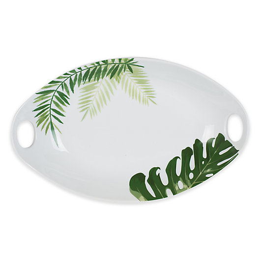 Alternate image 1 for Everyday White® by Fitz and Floyd® Palm Handled Serving Bowl
