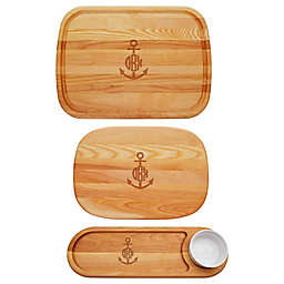 Carved Solutions Anchor 21-Inch x 15-Inch Everyday Board