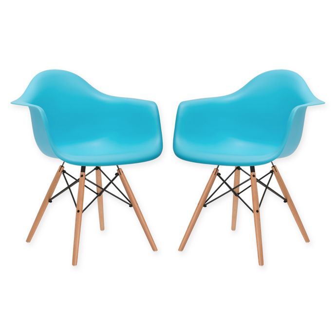 Poly & Bark Vortex Armchairs (Set of 2) Bed Bath & Beyond