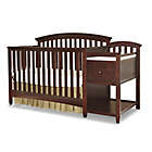 Alternate image 0 for Westwood Design Montville 4-in-1 Convertible Crib and Changer Combo in Chocolate Mist