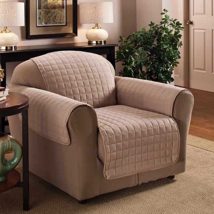 Innovative Textile Solutions Microfiber Chair Protector | Bed Bath & Beyond