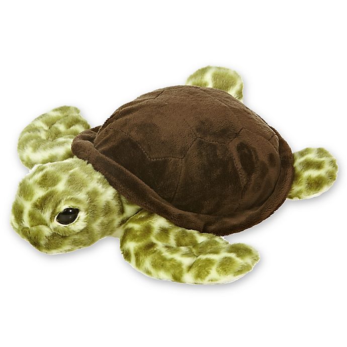 Aurora World® Large Sea Turtle Plush Toy in Green | Bed Bath & Beyond