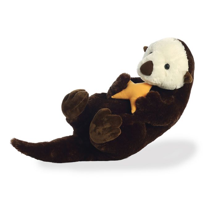 stuffed sea otter toy