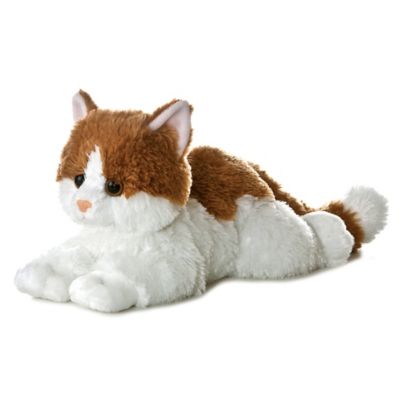 brown cat plush