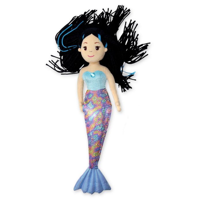 aurora mermaid plush doll