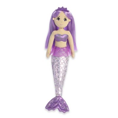 aurora mermaid plush