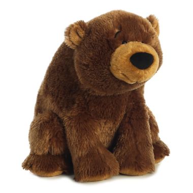 Aurora® Edison Bear Plush Toy in Brown | Bed Bath & Beyond