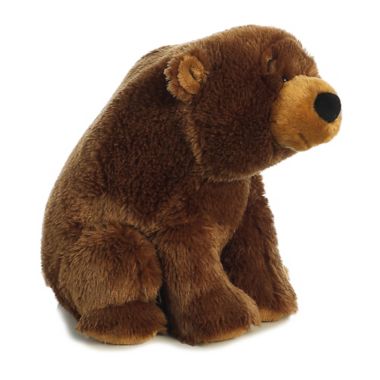 Aurora® Edison Bear Plush Toy in Brown | Bed Bath & Beyond