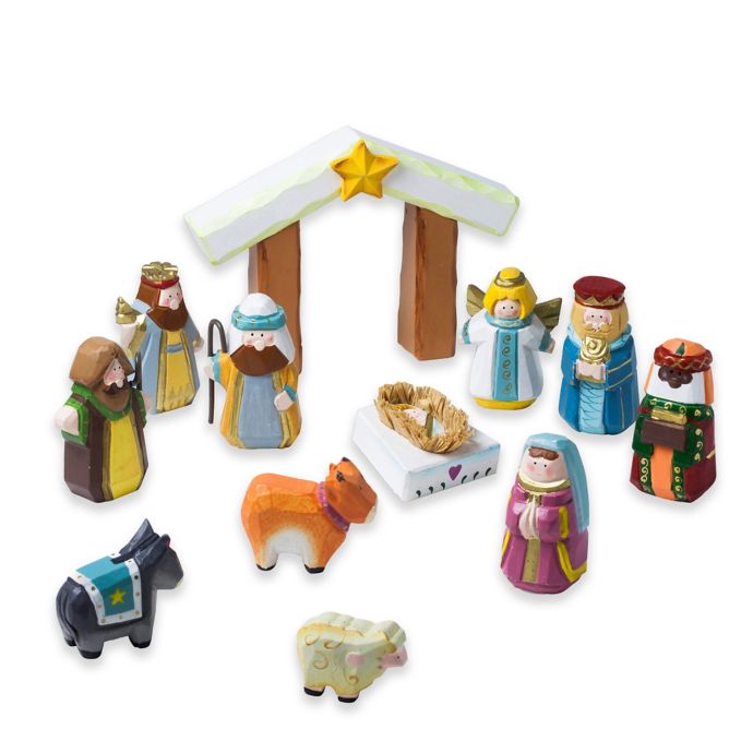 kurt adler bear nativity