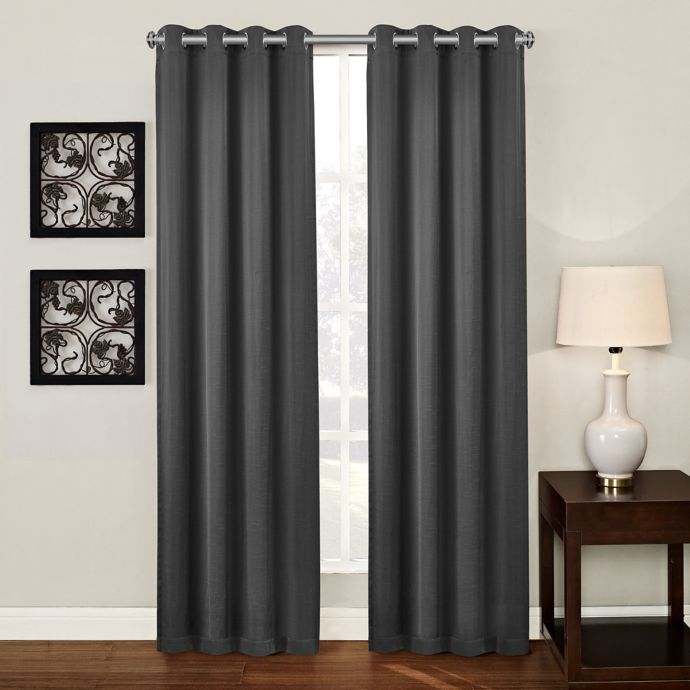 Ashton Grommet Top Room Darkening Window Curtain Panel Bed Bath