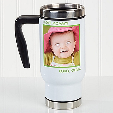 Picture Perfect 1-6 Photos 14 oz. Travel Mug. View a larger version of this product image.