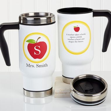 Teachers Inspire 14 oz. Travel Mug. View a larger version of this product image.