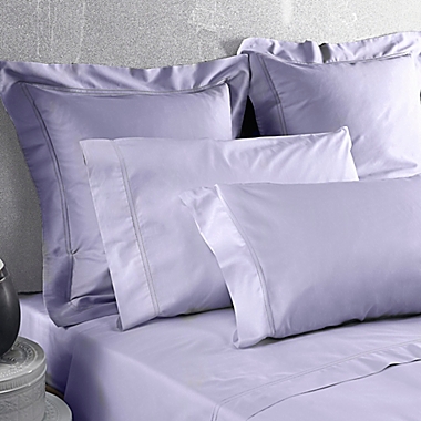 Frette At Home Tiber European Pillow Sham in Wisteria. View a larger version of this product image.
