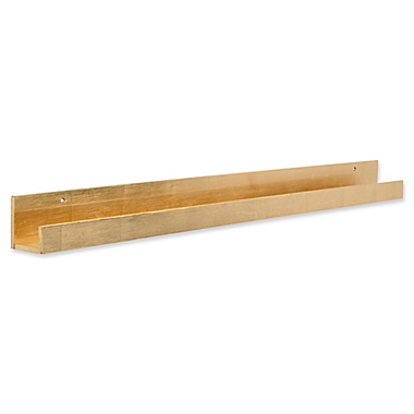 Kate and Laurel&reg; Levie 42-Inch Wood Photo Frame Shelf. View a larger version of this product image.