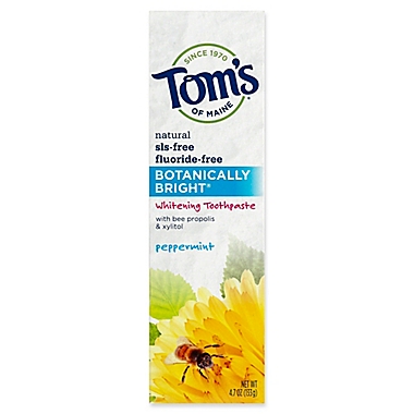 Tom&#39;s of Maine&reg; 4.7 oz. Botanically Bright Whitening Toothpaste Peppermint. View a larger version of this product image.
