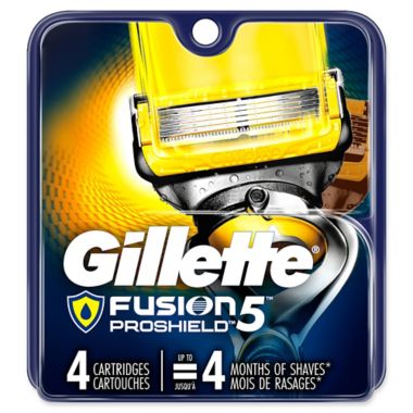 Gillette&reg; Fusion&reg; ProShield&trade;5 4-Count Replacement Cartridges. View a larger version of this product image.