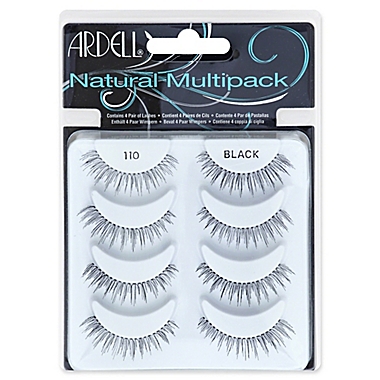 Ardell Natural 4 Pack Lashes in Natural Black 110. View a larger version of this product image.