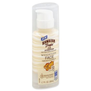 Hawaiian Tropic&reg; Silk Hydration 1.7 fl. oz. Oil-Free Lotion Sunscreen Weightless Face SPF 30. View a larger version of this product image.