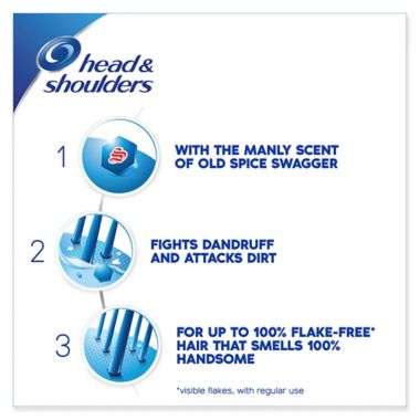 Head & Shoulders&reg; Old Spice&reg; 23.7 fl. oz. Swagger 2 in 1 Dandruff Shampoo + Conditioner. View a larger version of this product image.