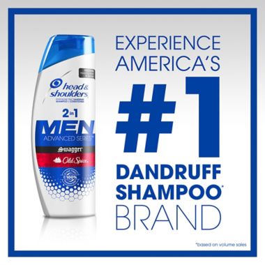 Head & Shoulders&reg; Old Spice&reg; 23.7 fl. oz. Swagger 2 in 1 Dandruff Shampoo + Conditioner. View a larger version of this product image.