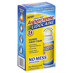 Aspercreme&reg; 2.5 fl. oz. Odor Free Max Strength Pain Relieving Liquid with 4% Lidocaine